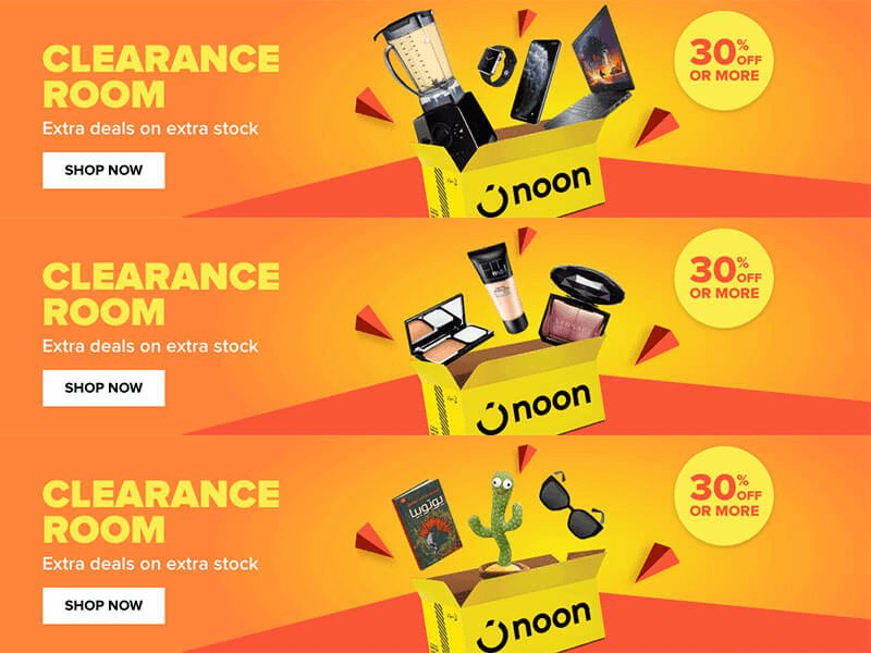 Noon offers in Egypt, KSA and UAE